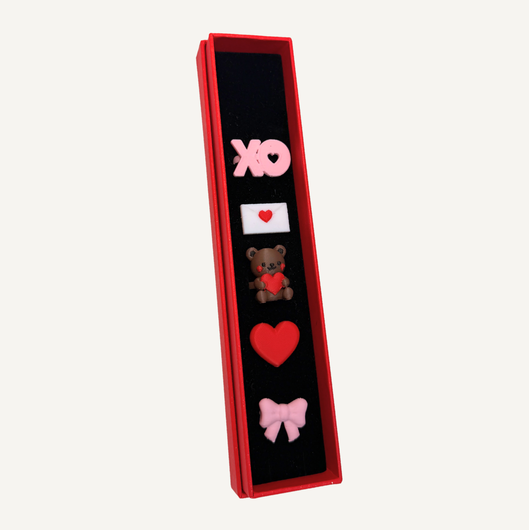 Valentine’s Day Wine Tags Set of 5
