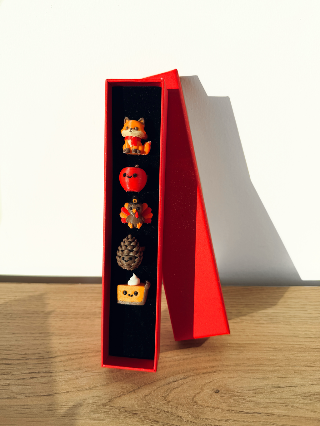 Thanksgiving 3D Printed Fall Wine Tags Set #1 | Curated Creations