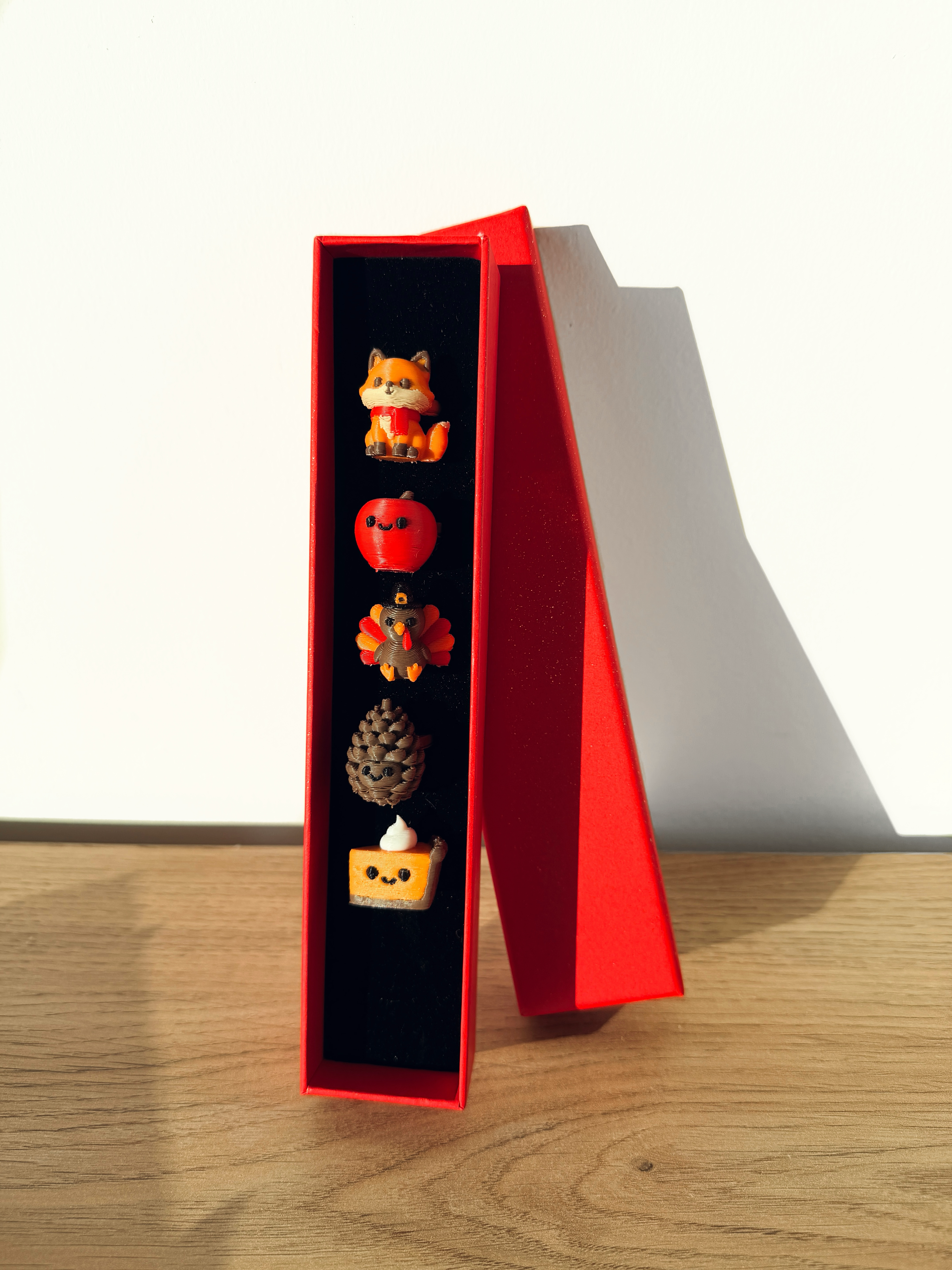 Thanksgiving 3D Printed Fall Wine Tags Complete Set | Curated Creations