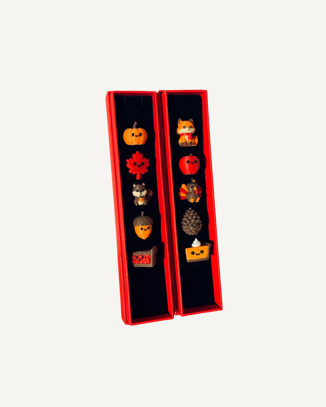 Thanksgiving 3D Printed Fall Wine Tags Complete Set | Curated Creations